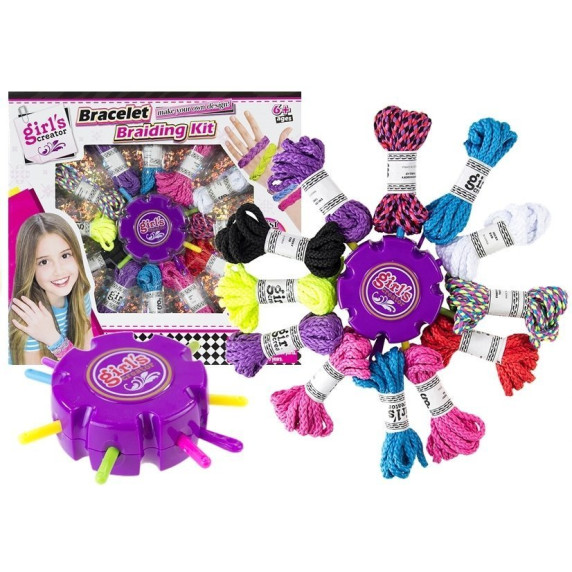 Karkötőkészítő készlet Inlea4Fun GIRLS CREATOR