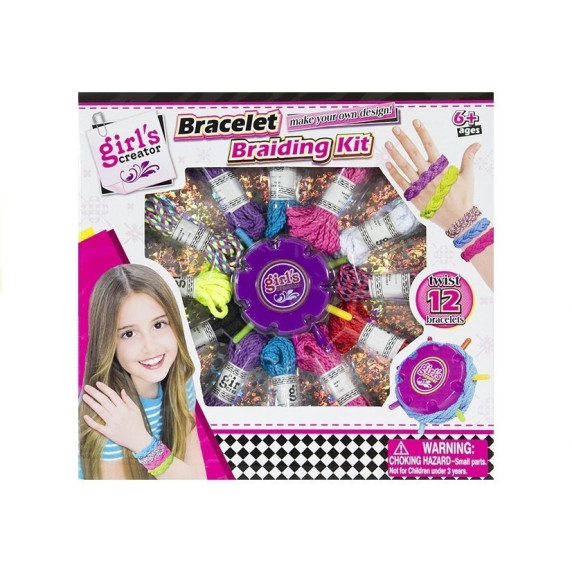 Karkötőkészítő készlet Inlea4Fun GIRLS CREATOR