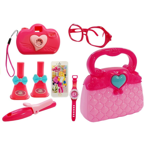 Dievčenská kabelka s doplnkami Inlea4Fun STYLISH GIRL 