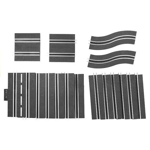 Set pistă cu 2 mașinuțe, 565 cm Track Racing