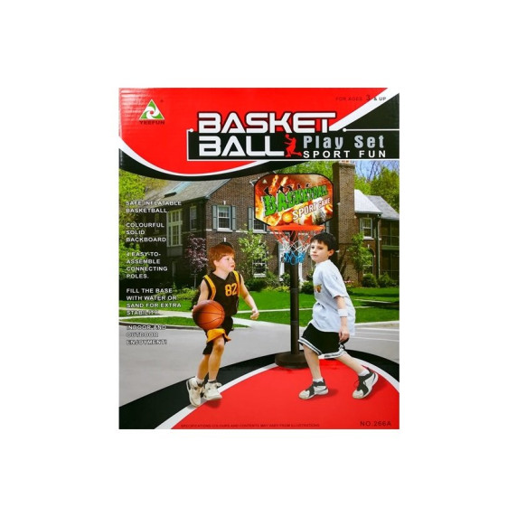 Basketbalový kôš s doskou 100 cm Inlea4Fun
