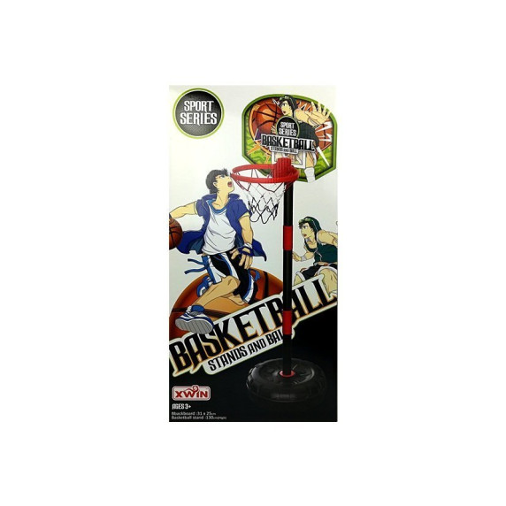 Kosárlabda palánk labdával és pumpával Inlea4Fun MANGA
