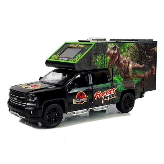 Auto dinosaurus so svetelnými a zvukovými efektmi Inlea4Fun DINOSAUR WORLD 