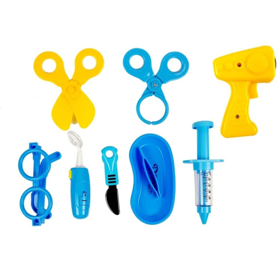 Orvosi játékszett gurulós kocsival Inlea4Fun DOCTOR SET 