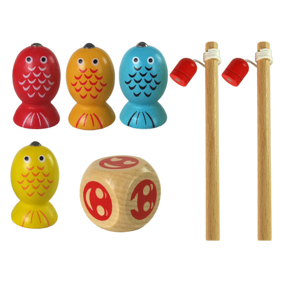 Set de pescuit magnetic pentru copii - Inlea4Fun MARINE FISHING
