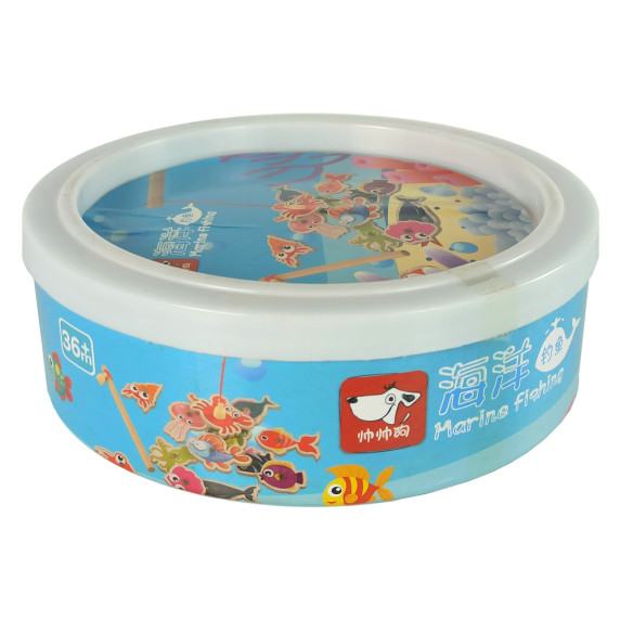 Set de pescuit magnetic pentru copii - Inlea4Fun MARINE FISHING