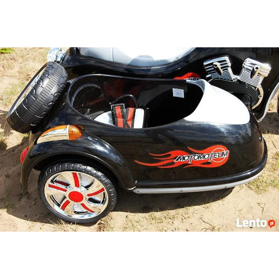 Elektrická motorka Inlea4Fun SX138 - čierna