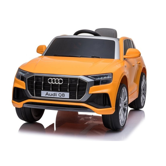 Elektromos kisautó lakkozott AUDI Q8 - narancssárga