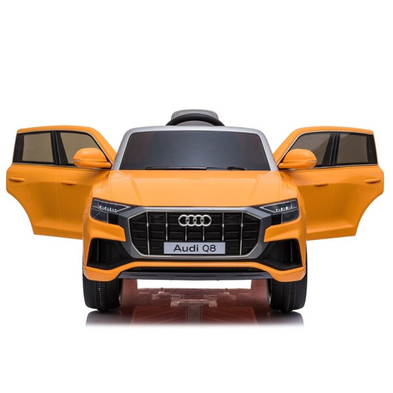 Elektromos kisautó lakkozott AUDI Q8 - narancssárga