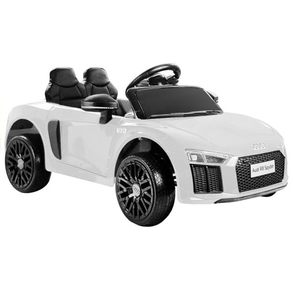Elektrické autíčko AUDI R8 Spyder - biele