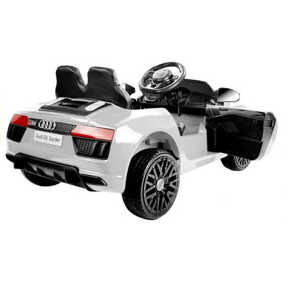 Elektrické autíčko AUDI R8 Spyder - biele