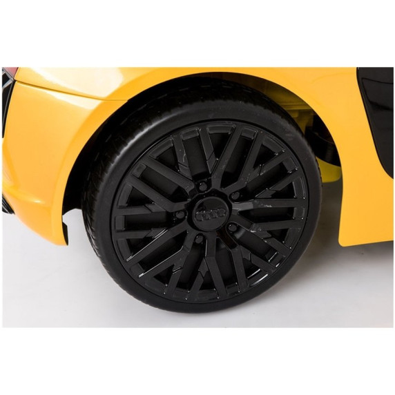 Elektromos kisautó AUDI R8 Spyder - Sárga
