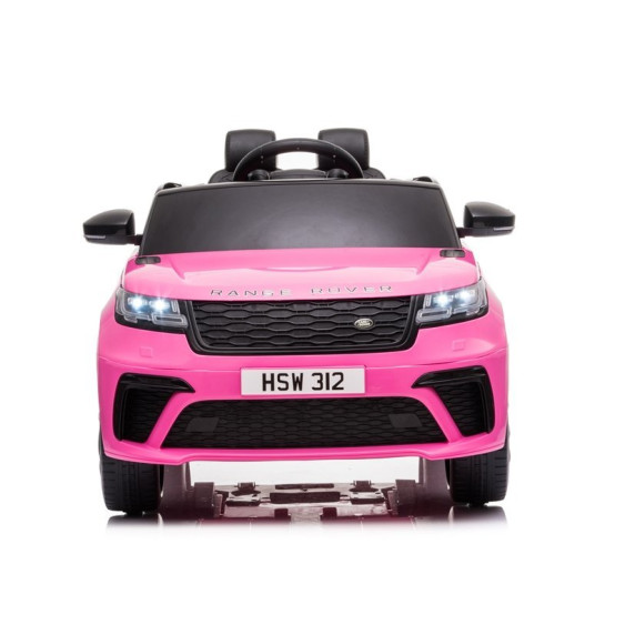 Elektromos kisautó lakkozott RANGE ROVER - Rózsaszín