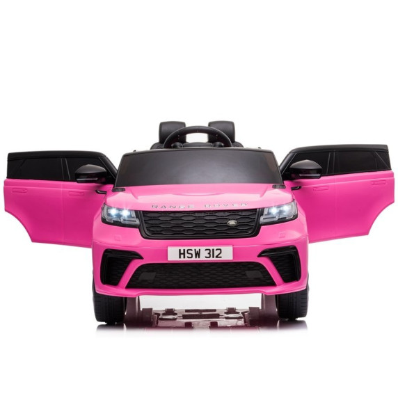 Elektromos kisautó lakkozott RANGE ROVER - Rózsaszín