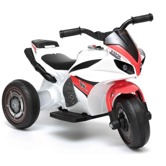 Inlea4Fun GTM 5588 Detská elektrická trojkolka - červená