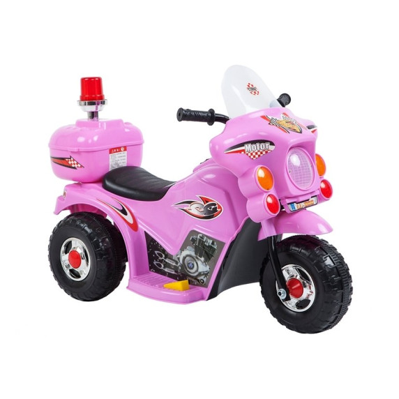 Elektromos kismotor Inlea4Fun LL999 - rózsaszín