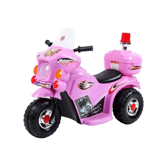Elektromos kismotor Inlea4Fun LL999 - rózsaszín