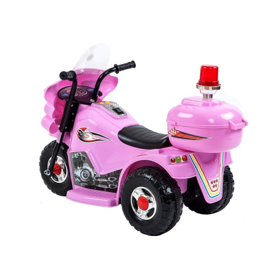 Elektromos kismotor Inlea4Fun LL999 - rózsaszín