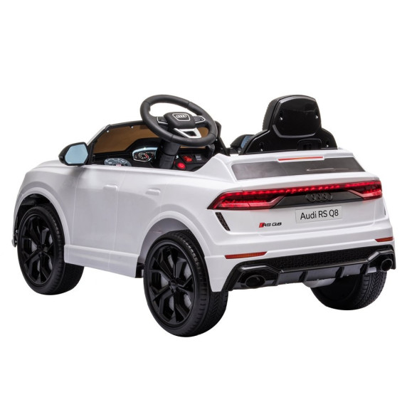 Elektromos kisautó AUDI RS Q8 - fehér