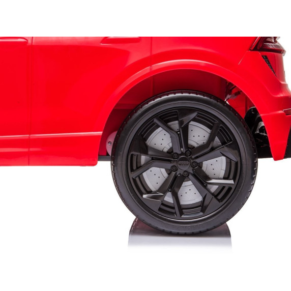 Elektromos kisautó AUDI RS Q8 - piros