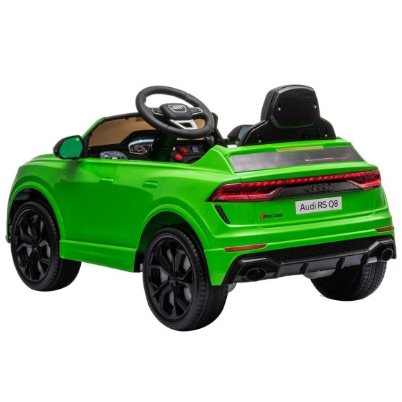 Elektromos kisautó AUDI RS Q8 - zöld