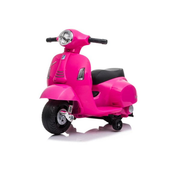 Inlea4Fun Elektrická motorka VESPA GTS 300 Mini - ružová