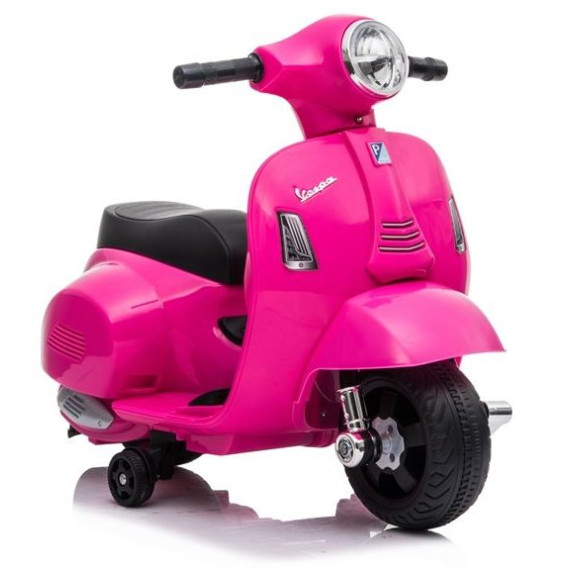 Inlea4Fun Elektrická motorka VESPA GTS 300 Mini - ružová