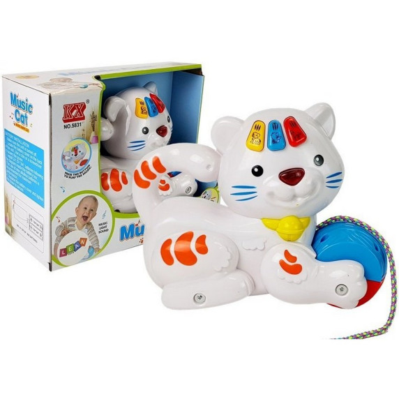 Interaktív játék macska Inlea4Fun MUSIC CAT