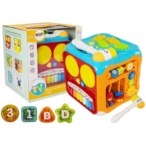 Cub muzical interactiv cu ciocan Inlea4Fun