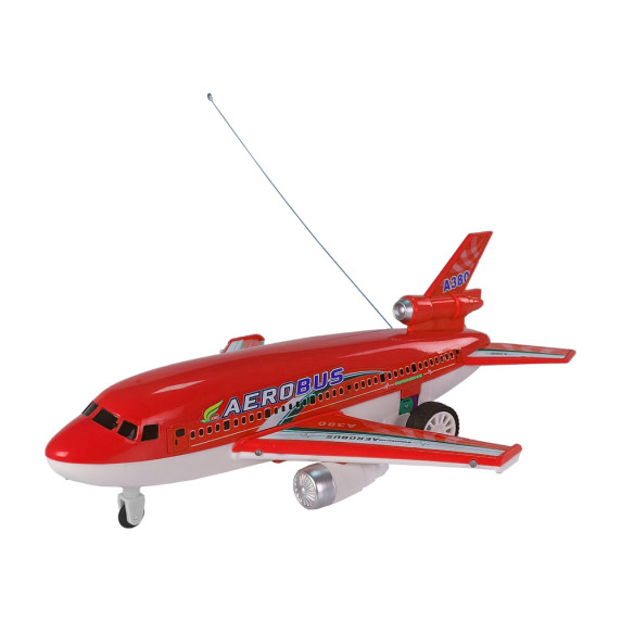 Avion cu telecomandă - AIR PLANE BUS - roșu