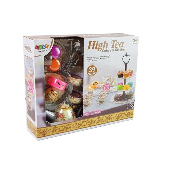 Set de ceai pentru copii cu prăjituri - Inlea4Fun HIGH TEA