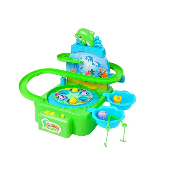 Horgász játék Inlea4Fun DOLPHIN PARK - zöld