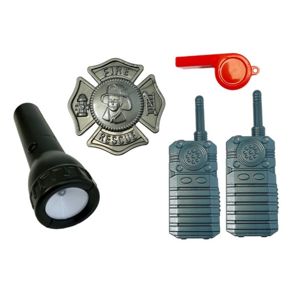Hasičské auto v kufríku s príslušenstvom Inlea4Fun FIRE CONTROL STORAGE 
