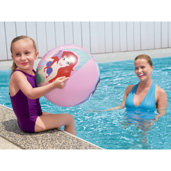 Felfújható strandlabda 51 cm Disney Hercegnők BESTWAY 91042