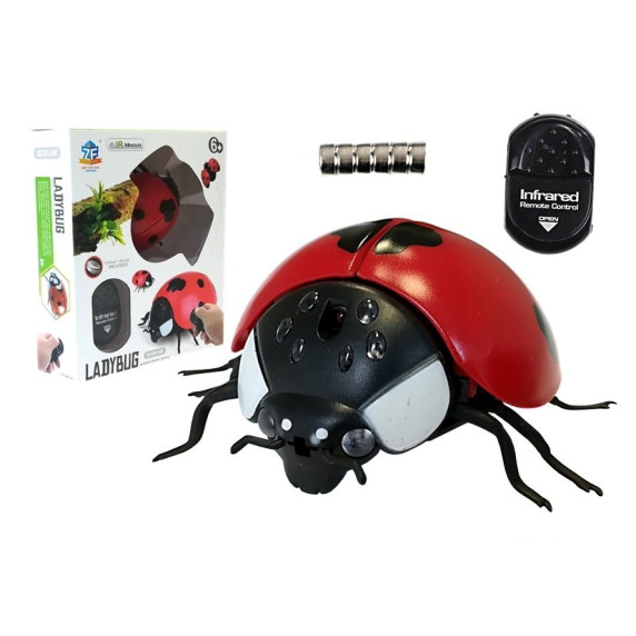Inlea4Fun RC LADYBUG Távirányítós katicabogár