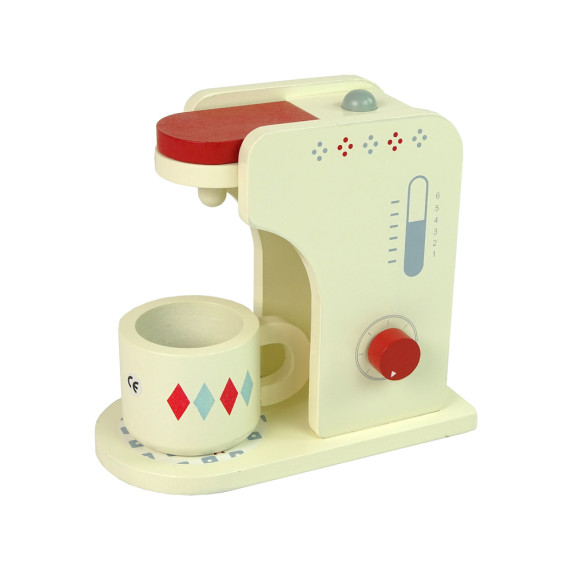 Cafetieră din lemn pentru copii - Inlea4Fun WOODEN COFFEE