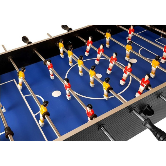 Fotbal de masă - 123x60x75 cm - gri - Inlea4fun