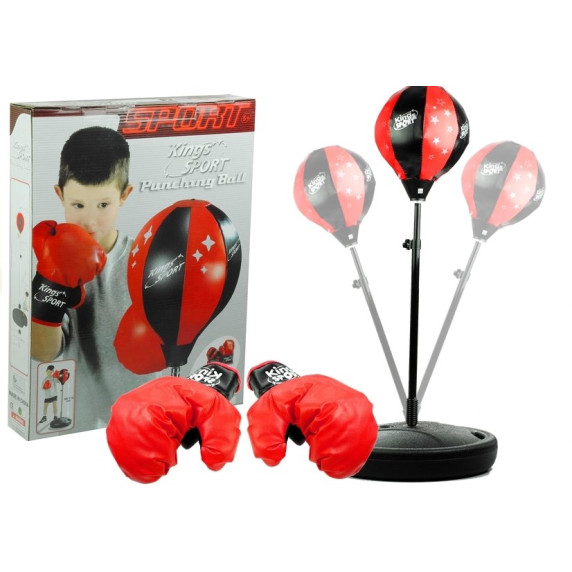 Bokszlabda készlet gyerekeknek Inlea4Fun PUNCHING BALL 