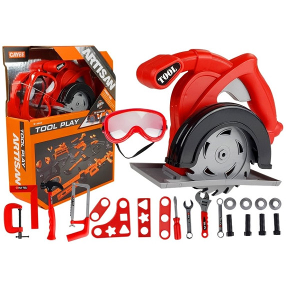 Fierăstrău circular cu accesorii - Inlea4Fun ARTISAN Tool Play