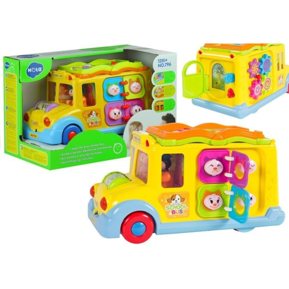 Autobuz educativ, interactiv - HOLA SCHOOL BUS
