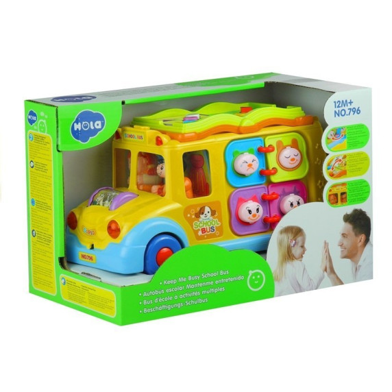 Autobuz educativ, interactiv - HOLA SCHOOL BUS