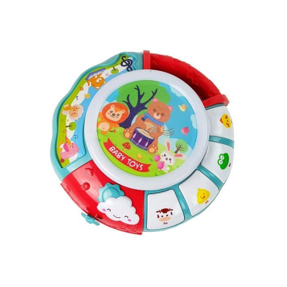 Tambur interactiv cu efect lumină și sunet - InleaFun MUSICAL DRUM