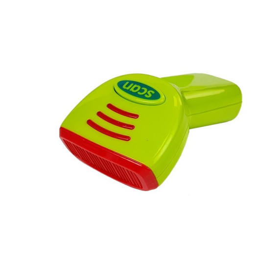 Pénztárgép kiegészítőkkel Inlea4Fun CASH REGISTER - kék/zöld
