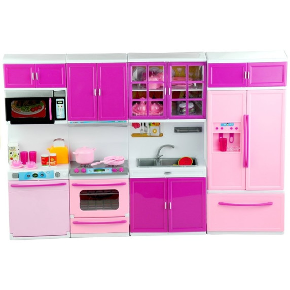 Inlea4Fun PHANTASY KITCHEN Játékkonyha kiegészítőkkel 52x32 cm