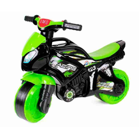 Motocicletă acționat cu picioarele Inlea4Fun 5774 - verde