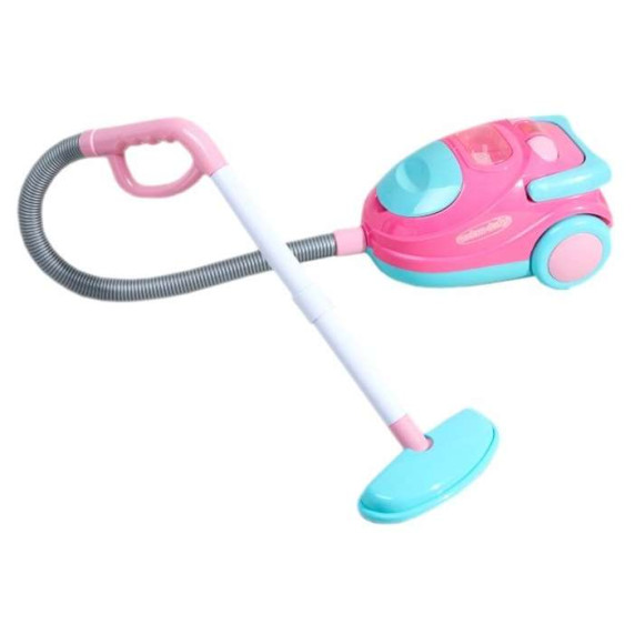 Játék porszívó Inlea4Fun VACUUM CLEANER - rózsaszín/türkiz