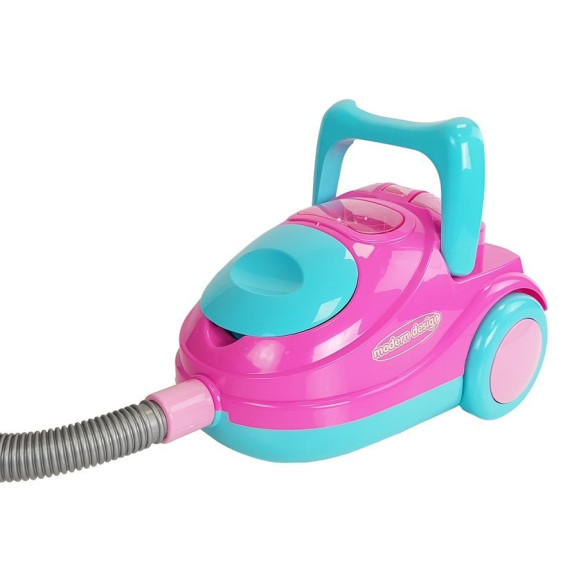 Játék porszívó Inlea4Fun VACUUM CLEANER - rózsaszín/türkiz