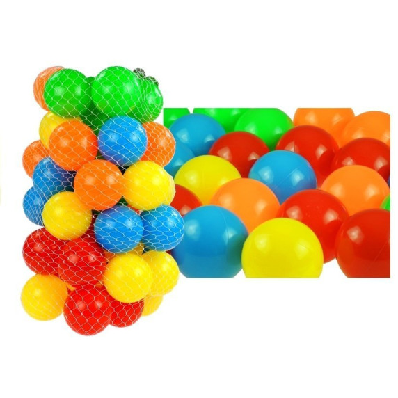 Színes labdák medencébe 50 darabos Inlea4Fun