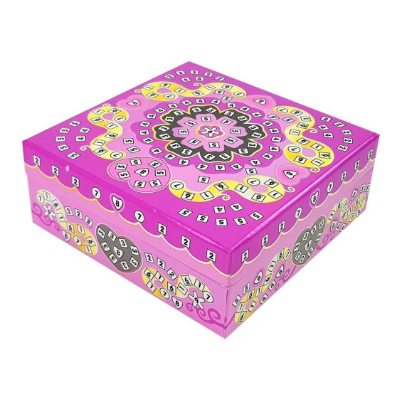 Díszíthető ékszerdoboz Inlea4Fun DIY JEWERLY BOX