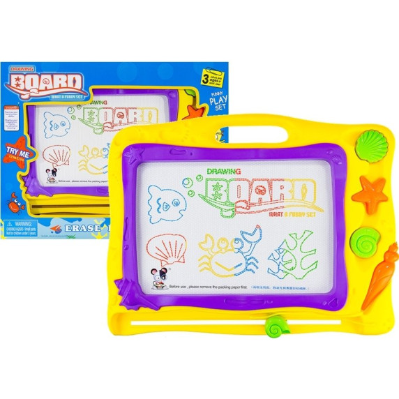 Mágneses rajztábla Inlea4Fun BOARD 